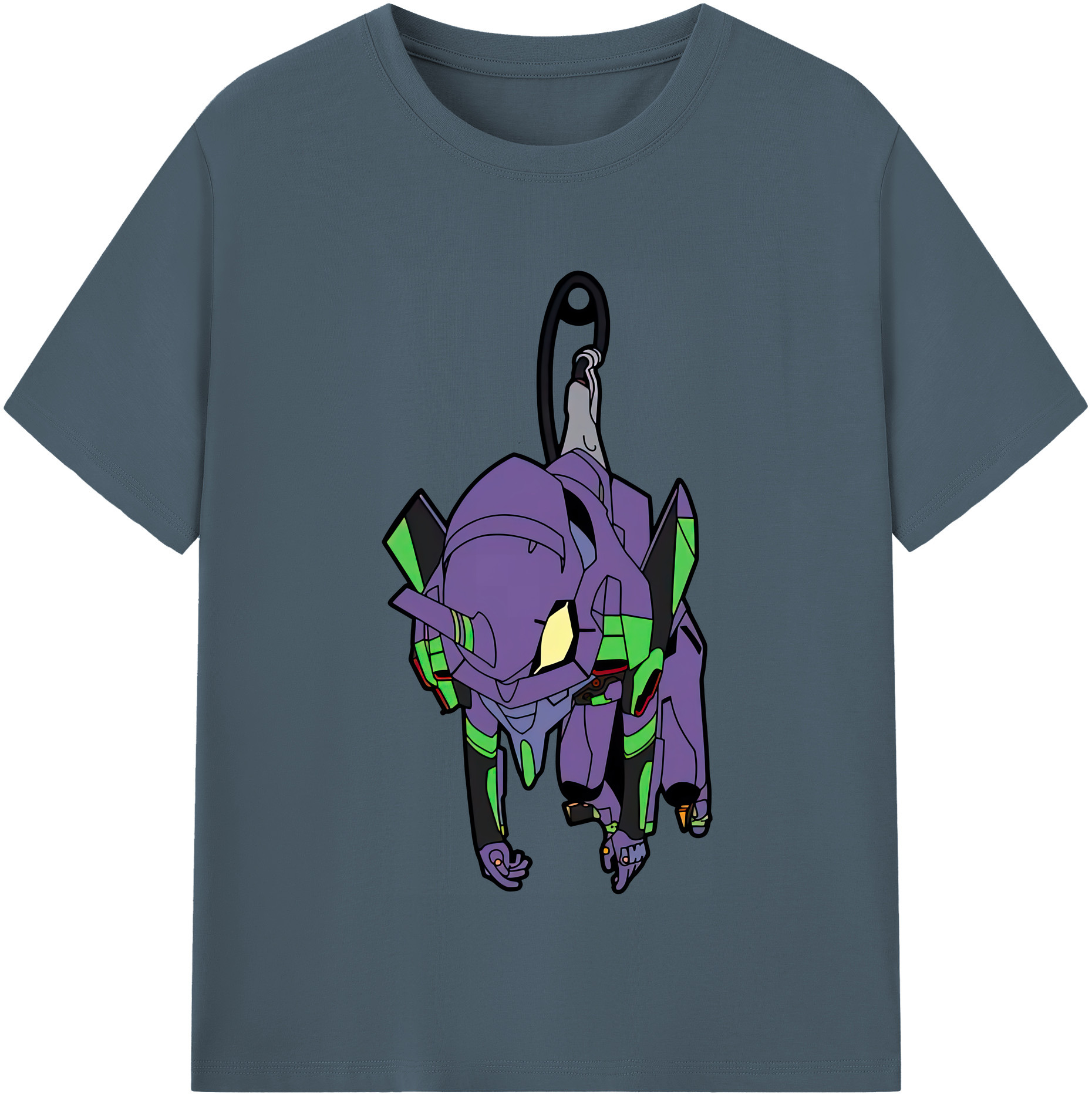 （画像用） EVA 新世紀エヴァンゲリオン 綿100％半袖Tシャツ（フロントプリント）